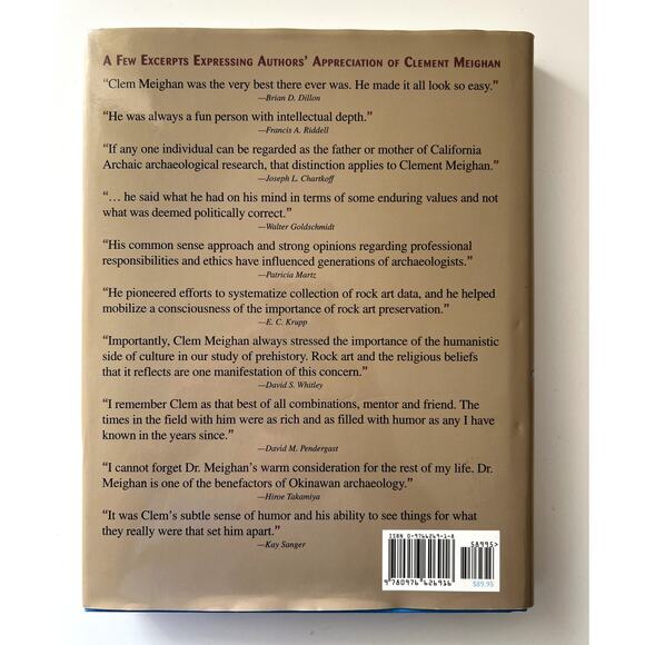 Onward And Upward Papers In Honor Of Clement W. Meighan HB DJ Keith L. Johnson - Picture 2 of 6